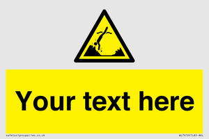 Custom Warning submerged objects